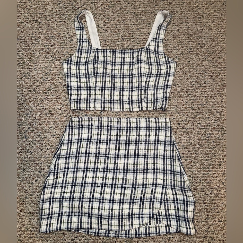 Abercrombie Matching Set Skirt and Tank Top